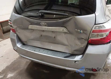 2009 Toyota Highlander Hybrid Limited из США, поврежденный, VIN JTEEW44A192034895